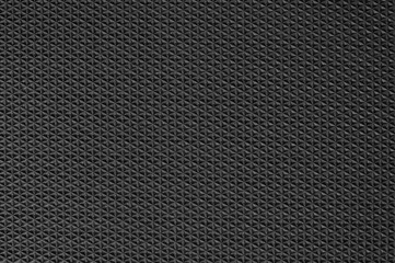 Black rubber texture background with seamless pattern.