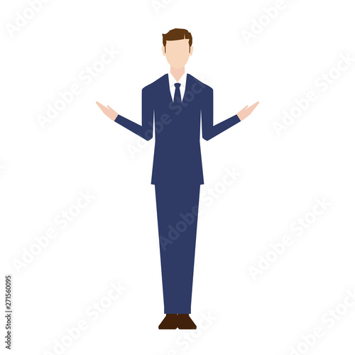 Business people. Vector illustration. Flat design.