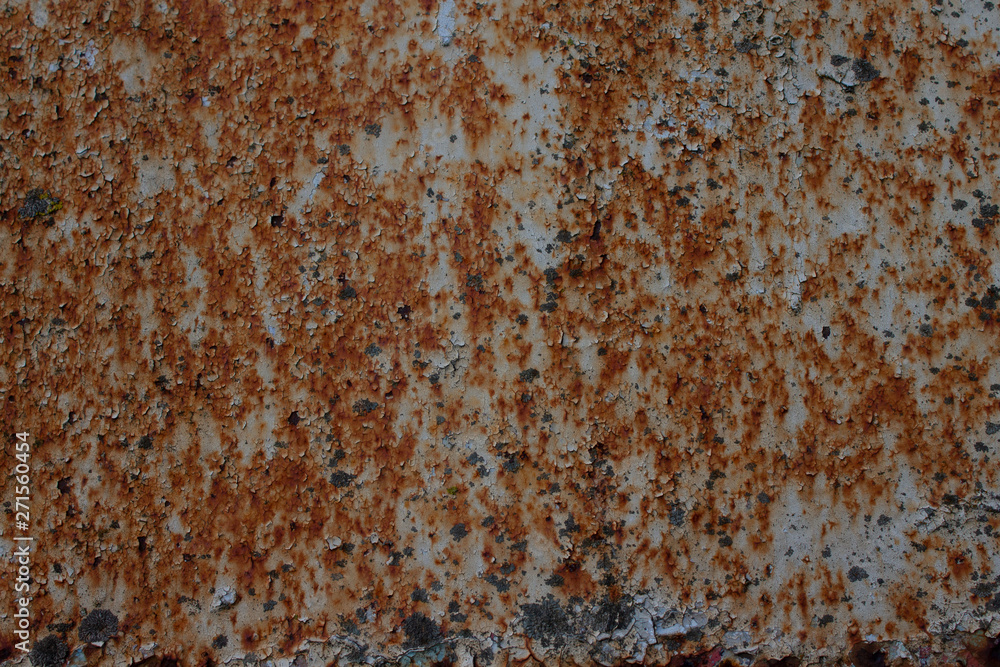 old rusty wall with white paint old rusty wall with white paint