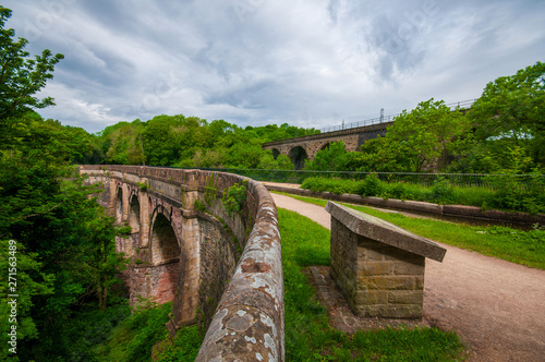 The Aquaduct and Railway Bridge.