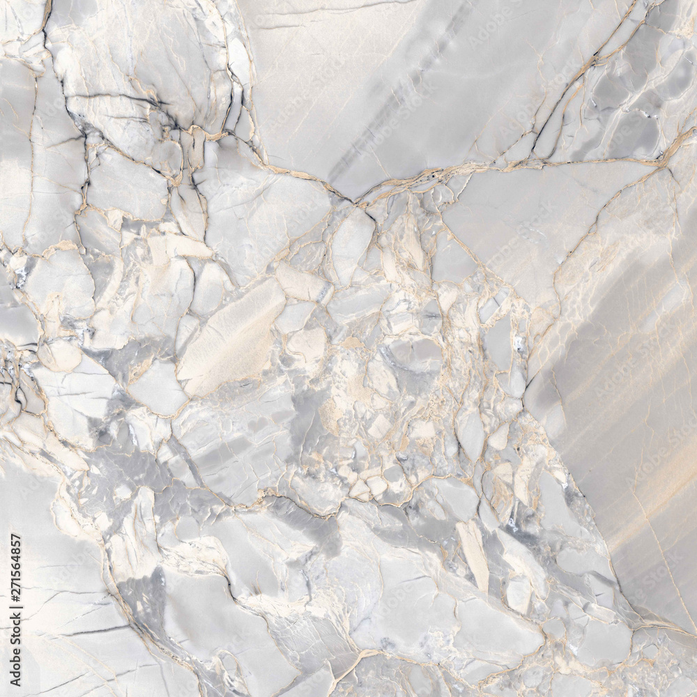 Fototapeta premium Marble texture with Natural pattern. Royal polished stone tiles flooring for luxurious interiors