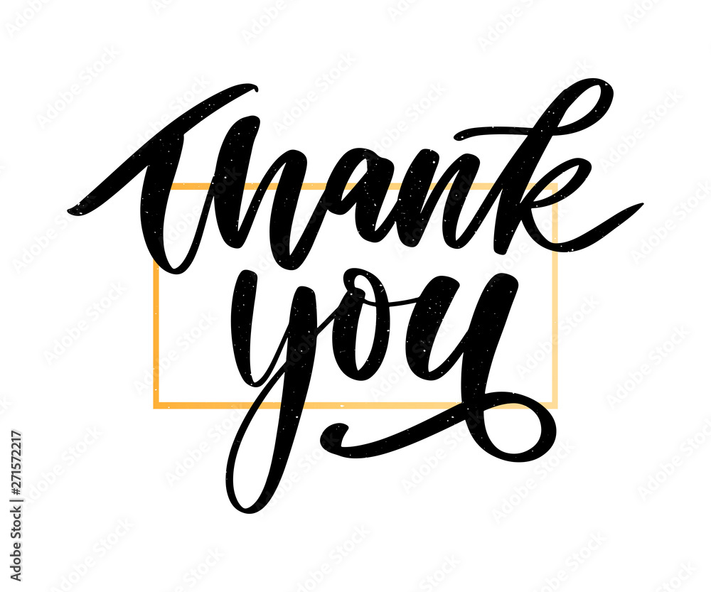 Thank You handwritten inscription. Hand drawn lettering. Thank You calligraphy. Thank you card. Vector illustration. Slogan Thank You handwritten inscription. Hand drawn lettering. Thank You calligraphy. Thank you card. Vector illustration. Slogan
