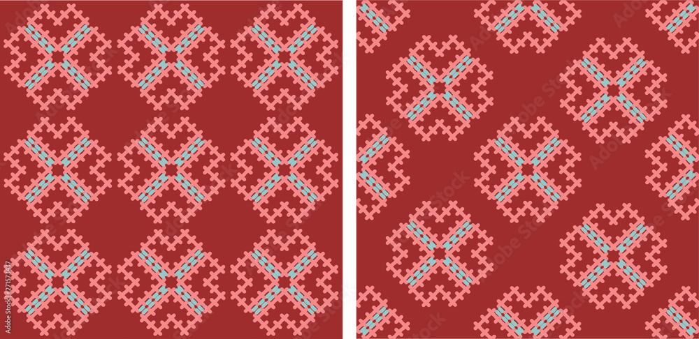 pattern heart pink-red pattern heart pink-red