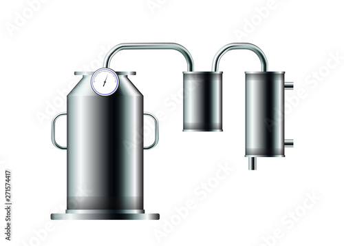 Distiller equipment.
