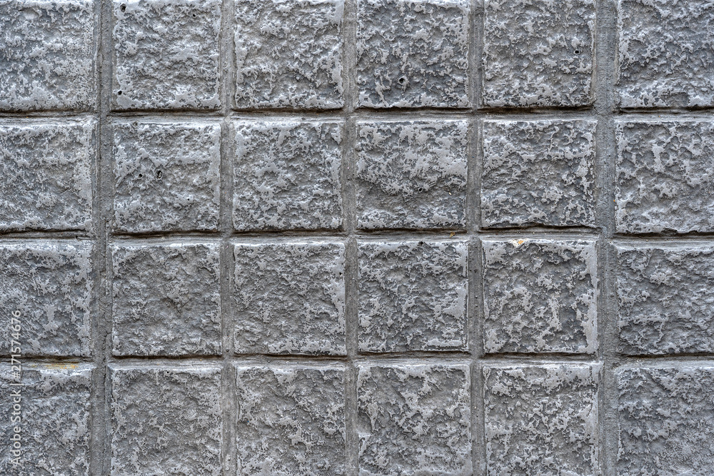 Gray stone wall, background, texture, close up, top view Gray stone wall, background, texture, close up, top view