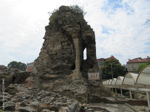 ruins of temple in cambodia