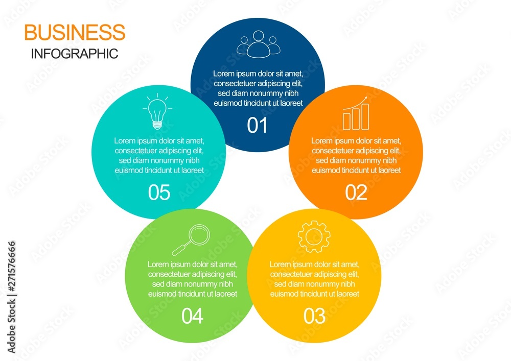 Modern business circle style options banner. Vector illustration. can be used for workflow layout, diagram, number options, step up options, web design, infographics. Modern business circle style options banner. Vector illustration. can be used for workflow layout, diagram, number options, step up options, web design, infographics.