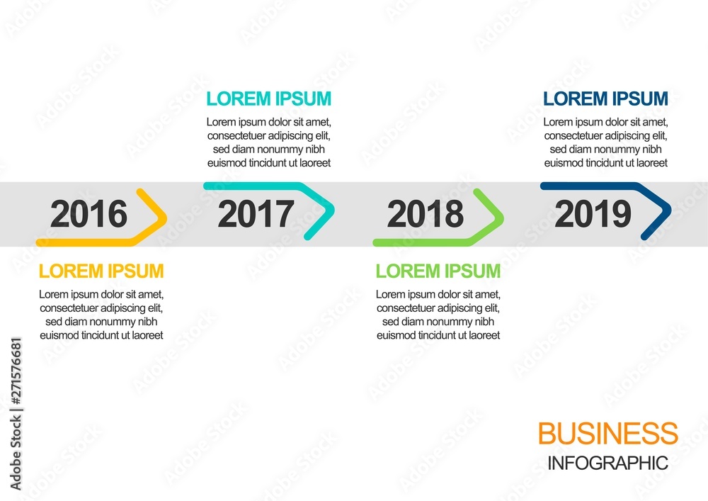Business Infographic template. Design with numbers 4 options or steps. Business Infographic template. Design with numbers 4 options or steps.