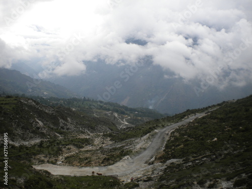 view of mountains