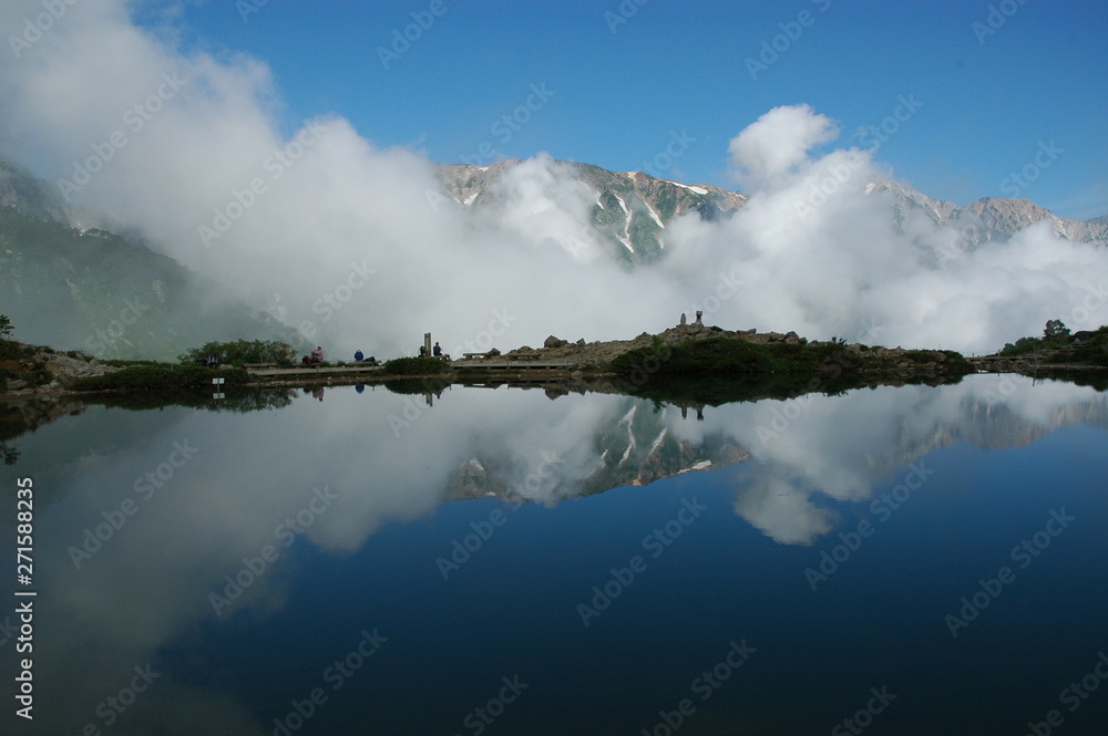 唐松岳登山