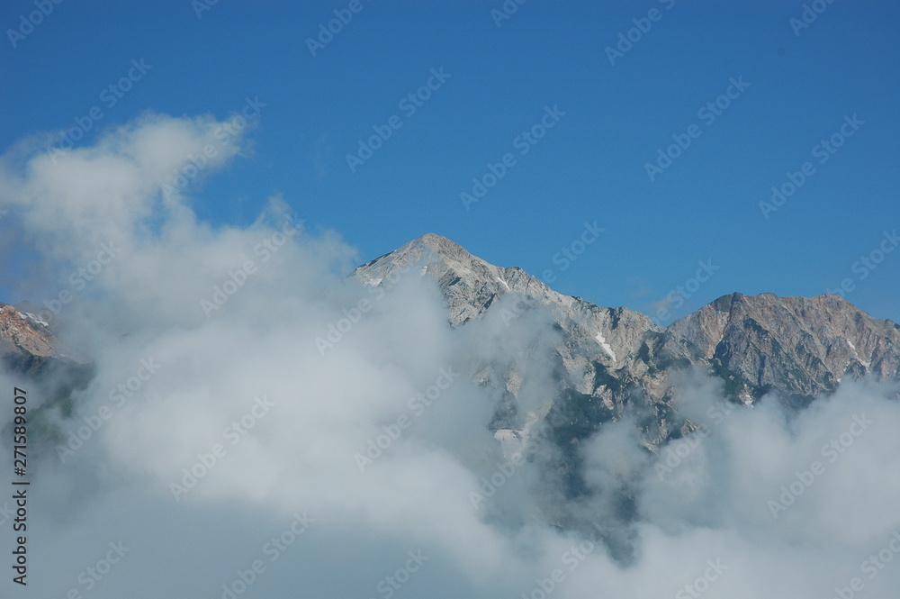 唐松岳登山