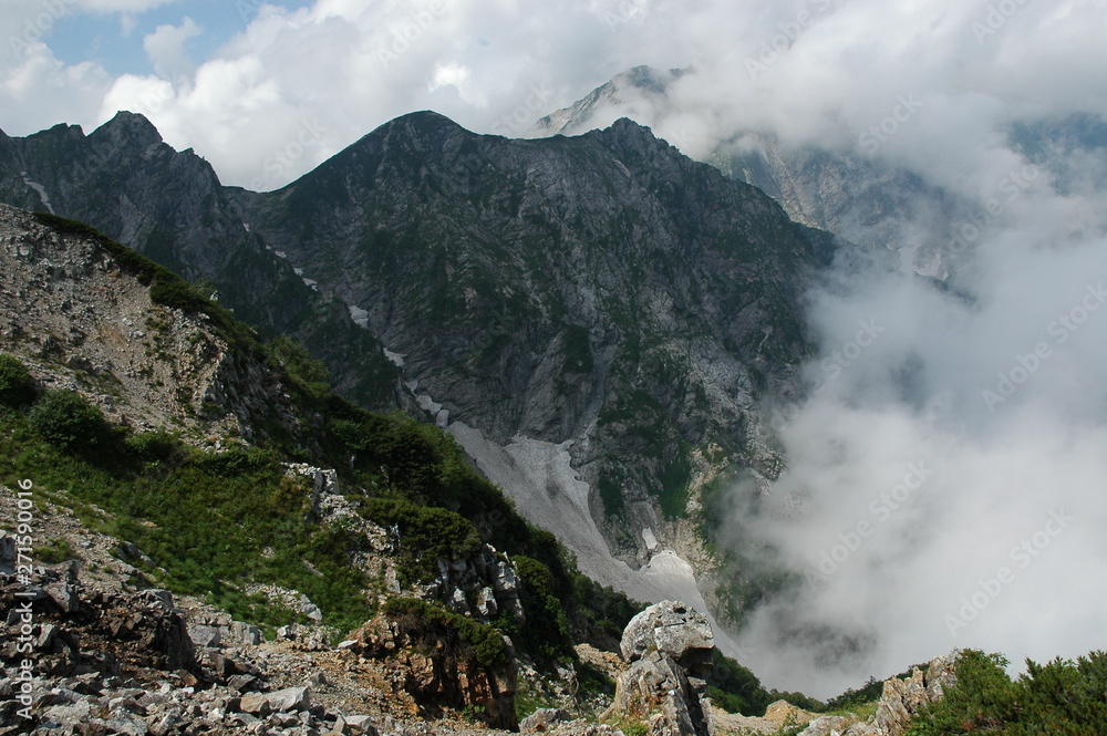 唐松岳登山