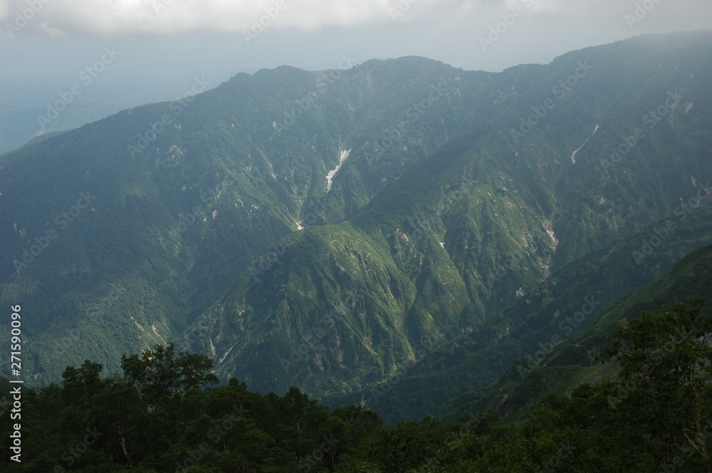 唐松岳登山