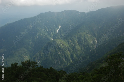 唐松岳登山