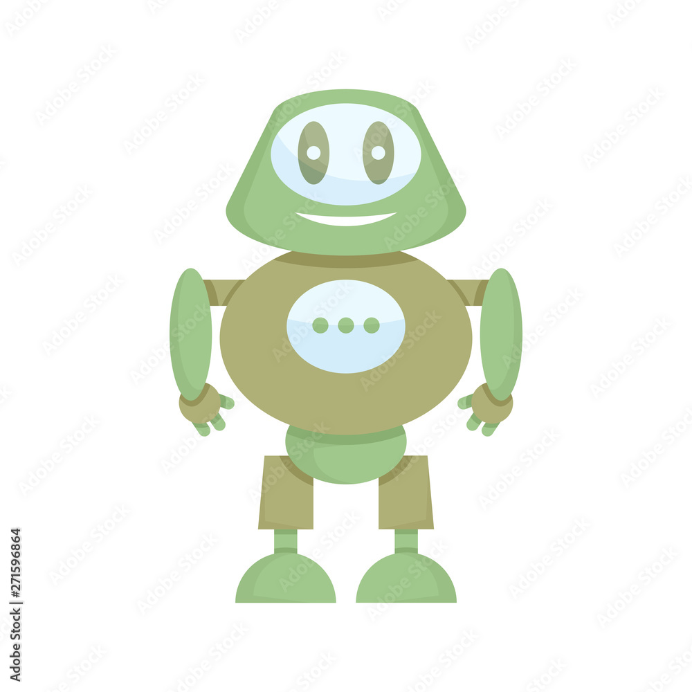 cute robot cartoon character icon, avatar cute robot cartoon character icon, avatar