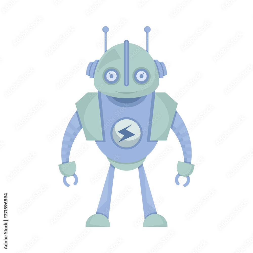 cute robot cartoon character icon, avatar cute robot cartoon character icon, avatar