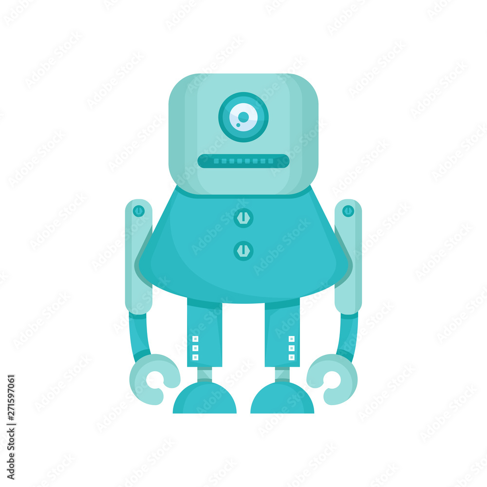 cute robot cartoon character icon, avatar cute robot cartoon character icon, avatar