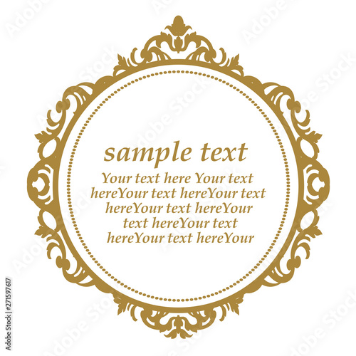 ゴージャスなアンティークフレーム＜ロココ調＞