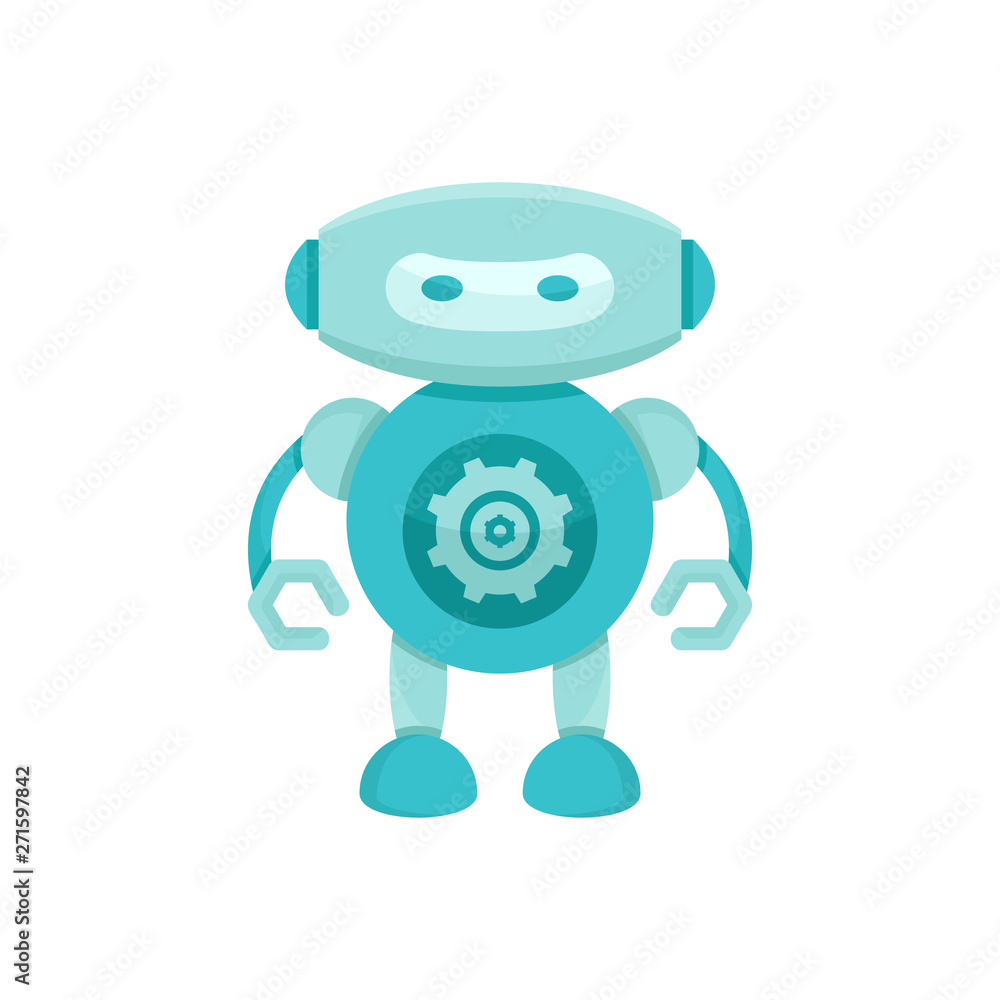 cute robot cartoon character icon, avatar cute robot cartoon character icon, avatar