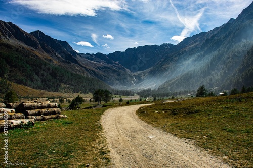 road in mountains