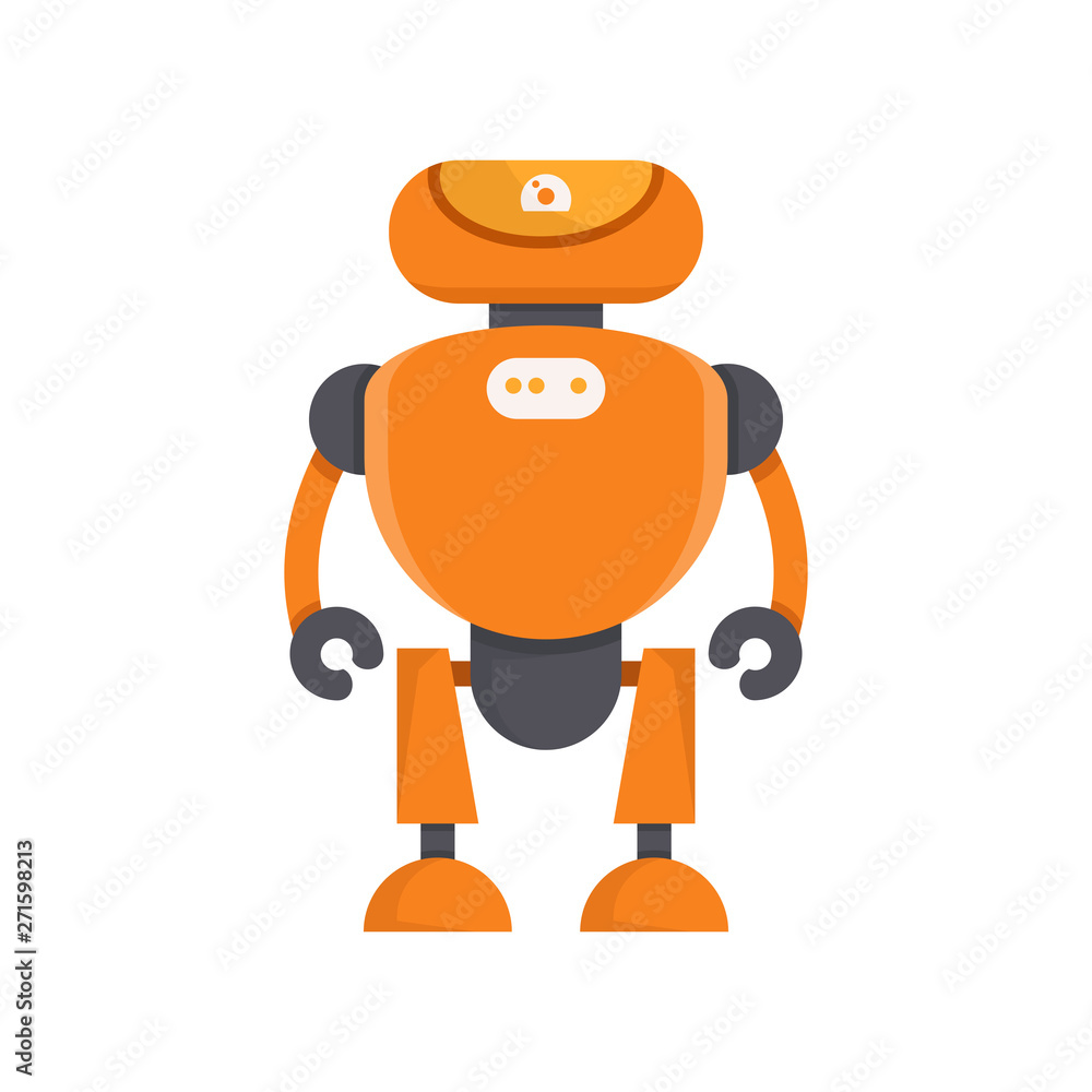 cute robot cartoon character icon, avatar cute robot cartoon character icon, avatar