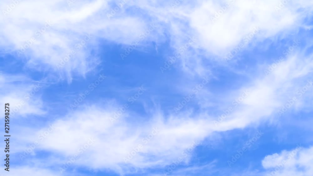 Cloud Blue Sky Time Lapse