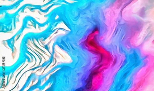Abstract marble wave flow art. Fluid painting effect with wet elements. Liquid paint splashes texture background. Pastel colors design. Acrylic and watercolor artwork.