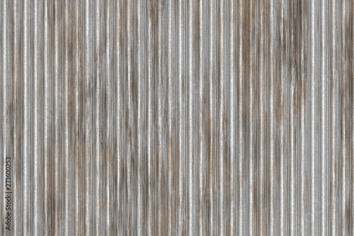 Metal sheet texture. Corrugated metal panel with rust. Old steel background
