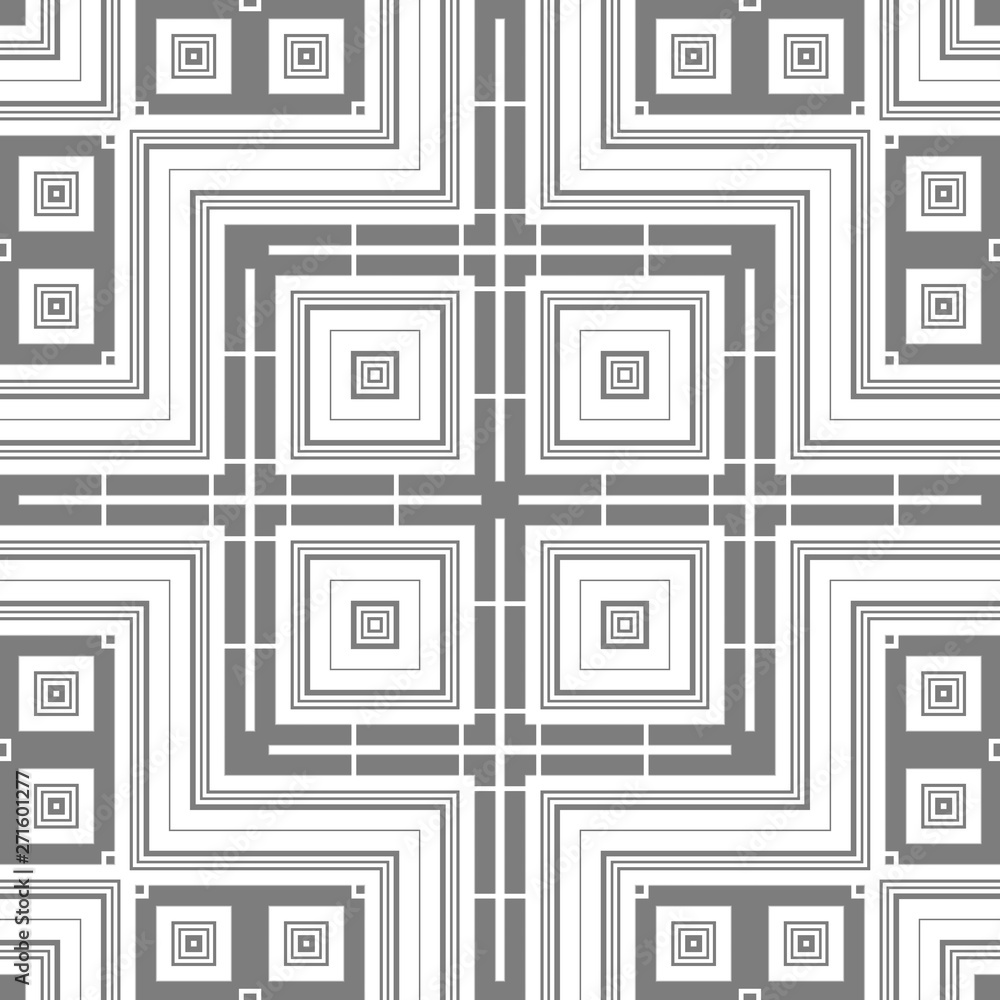 White and grey geometric pattern White and grey geometric pattern