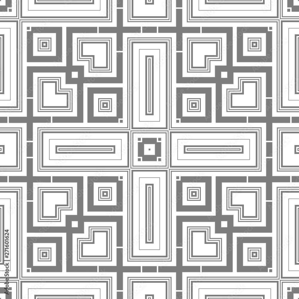 White and grey geometric pattern White and grey geometric pattern
