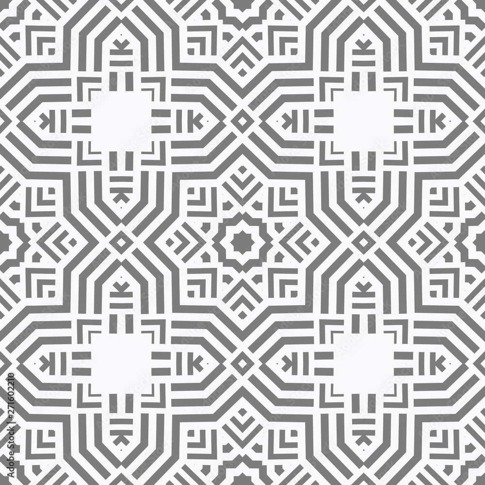 White and grey geometric pattern White and grey geometric pattern
