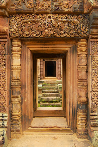 Banteay Srei Temple.