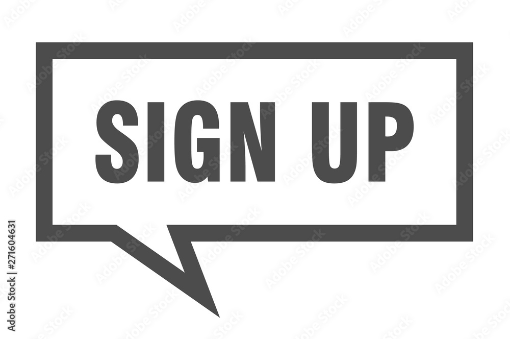 sign up sign up