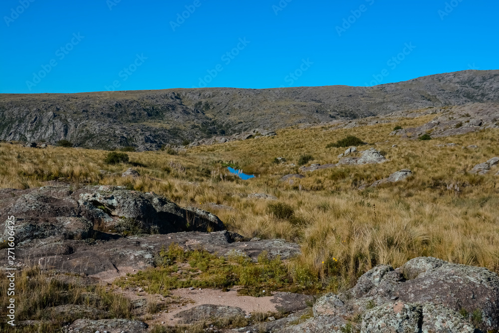 Quebrada del Condorito  National Park landscape,Cordoba province, Argentina