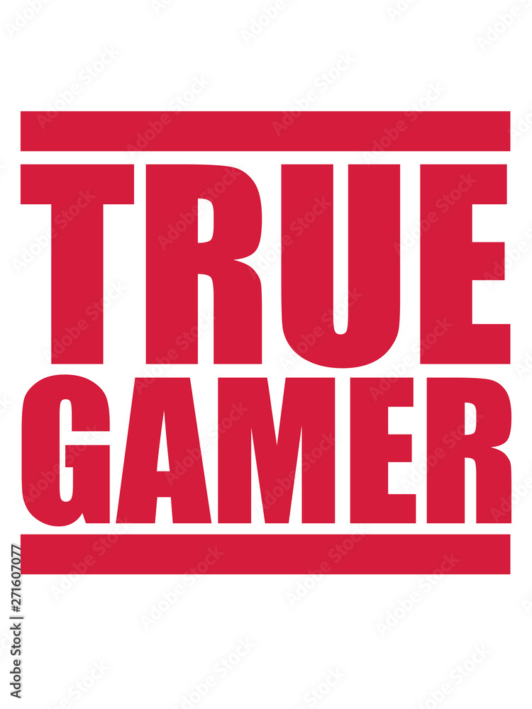 logo true gamer rote balken konsole text nerd geek zocken spielen computer freak computerspiele spaß hobby cool design kerl junge logo true gamer rote balken konsole text nerd geek zocken spielen computer freak computerspiele spaß hobby cool design kerl junge