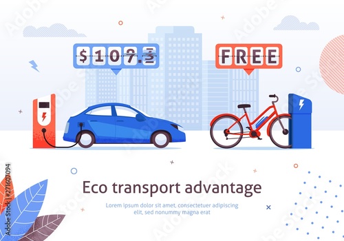 Electric Car Charging Station E-bike Free Recharge