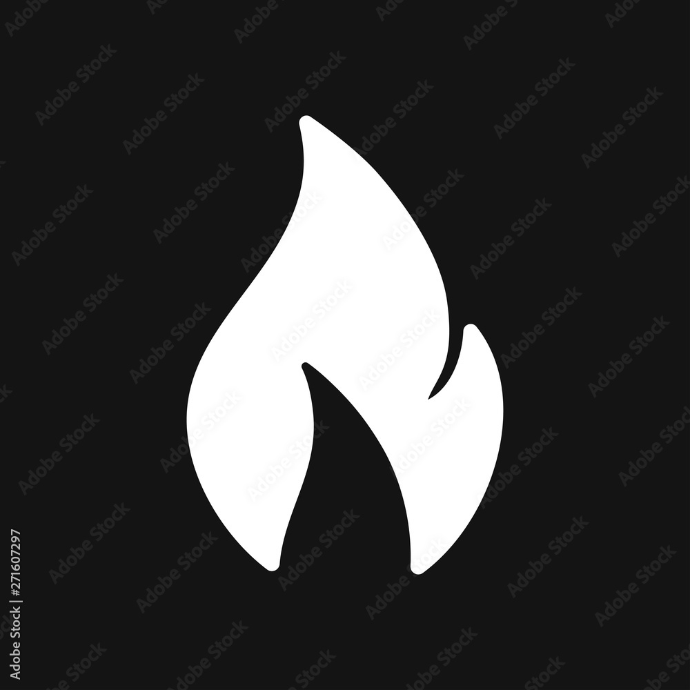 Fire icon vector. Icon illustration for logo design Fire icon vector. Icon illustration for logo design