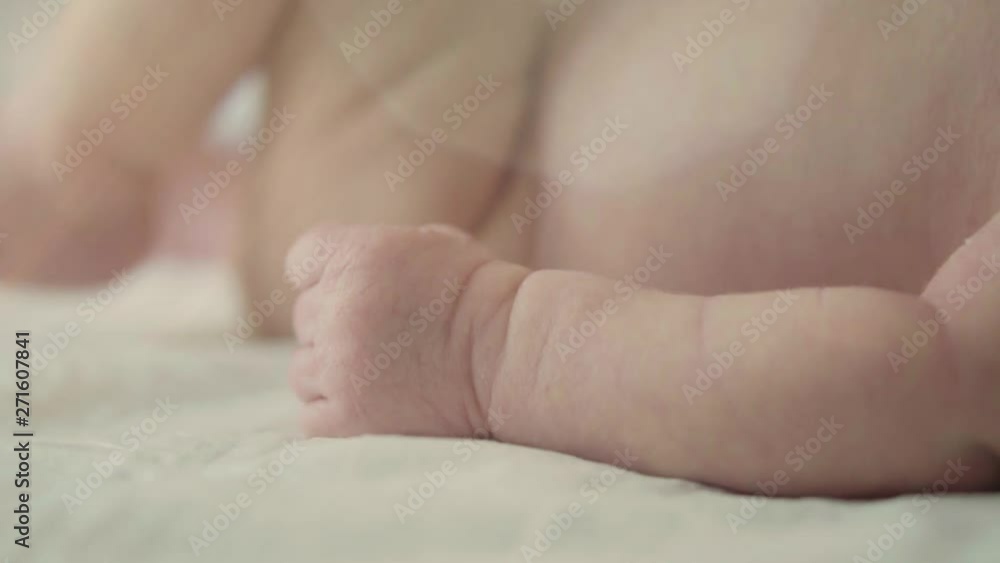 newborn baby exploring new world. newborn baby exploring new world.