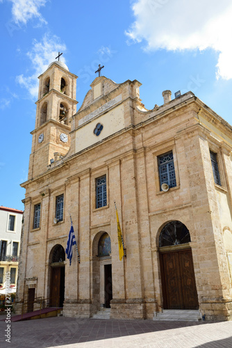 eine kirche in chania auf kreta, griechenland