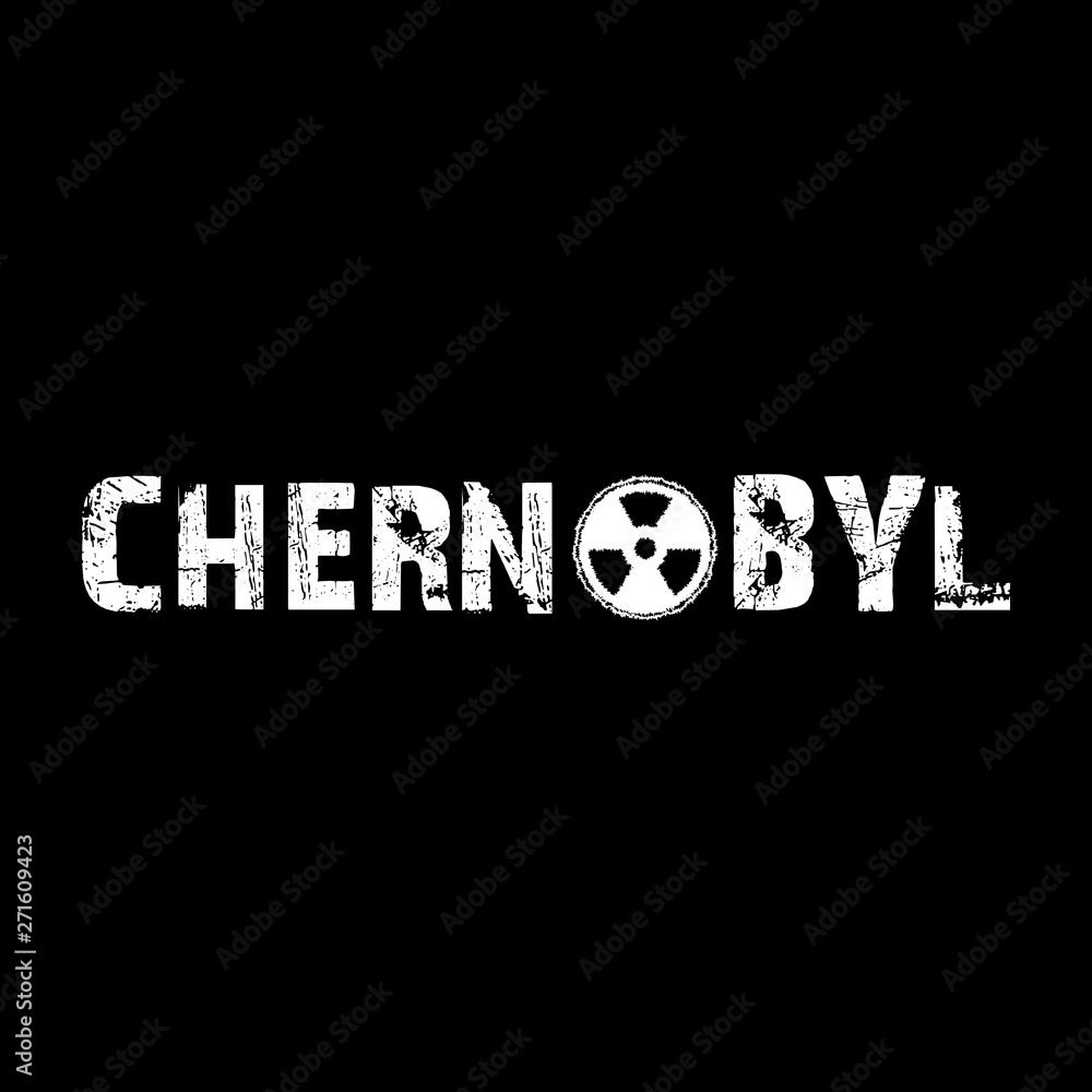 CHERNOBYL - Vector illustration design for banner, t shirt graphics,  fashion prints, slogan tees, stickers, cards, posters and other creative  uses Stock Vector | Adobe Stock