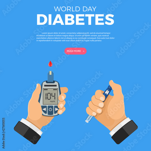 World Diabetes Day Concept
