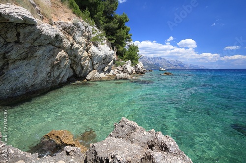 Fototapeta Naklejka Na Ścianę i Meble -  Makarska Riviera Adriatic Sea