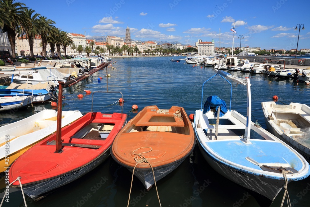 Split harbor, Croatia