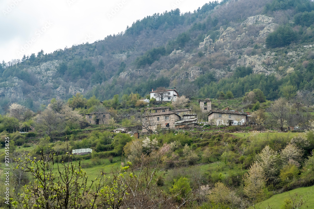 Almost abandoned village in Kardzhali distrikt in Bulgaria
