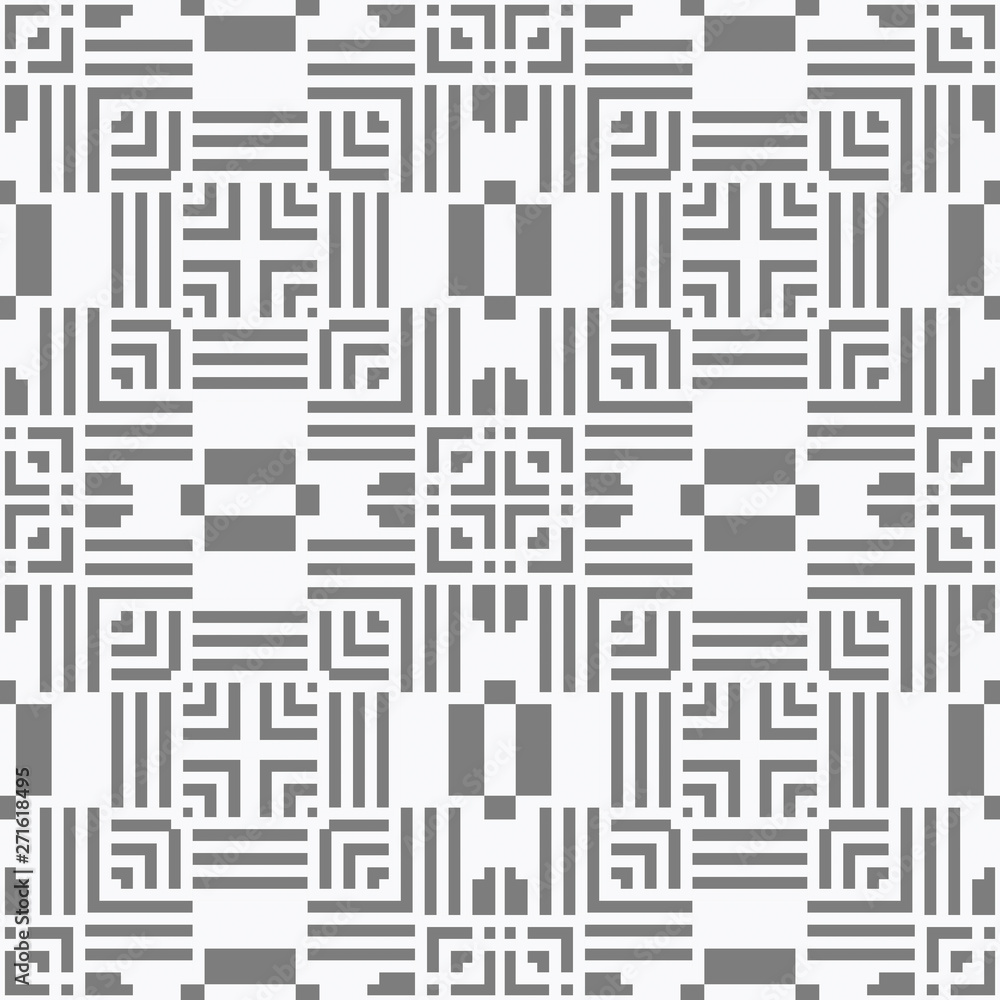 Grey and white pattern with simple design