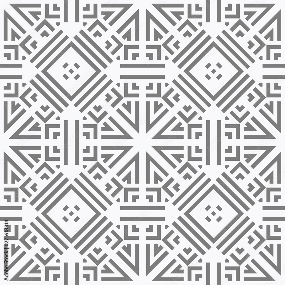 White and grey simple patern with geometric elements White and grey simple patern with geometric elements