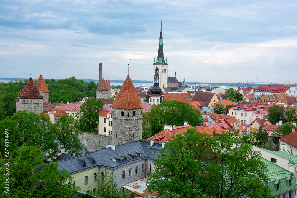 the view from Tallinn, Estonia the view from Tallinn, Estonia