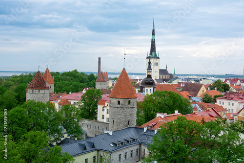 the view from Tallinn, Estonia