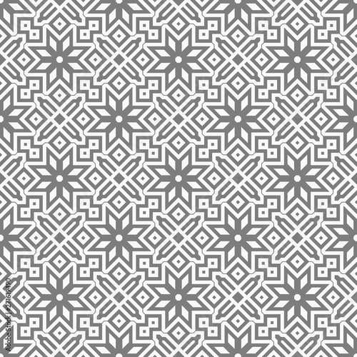 White and grey simple patern with geometric elements