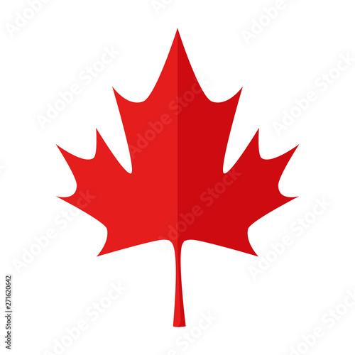 maple leaf canadian symbol icon